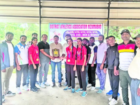 రాష్ట్రస్థాయి అథ్లెటిక్స్‌కు ఎంపిక 