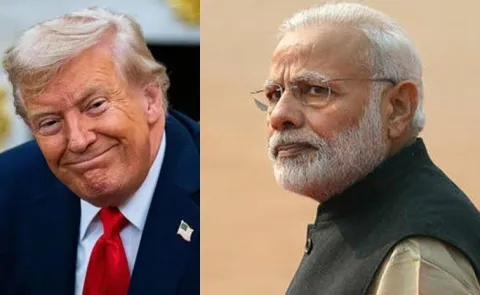 Modi Very Terrific Man Trump again claims credit for India Pak ceasefire
