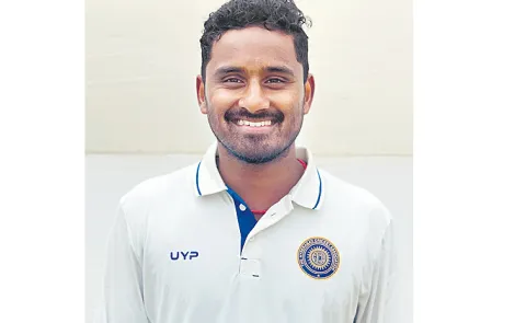 Rohit naidu takes five wickets in buchi babu tournament