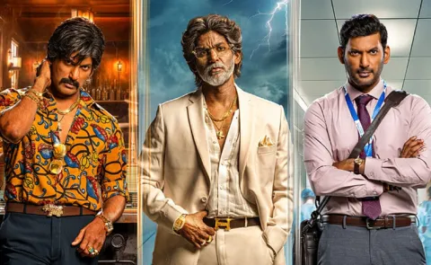 First Look Poster Of Puratchi Thalapathy Vishal Makutam Unveiled