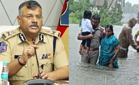 Telangana DGP Reacts on Kamareddy Rains Floods Rescue Operation