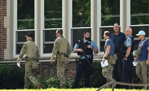 Shooting at School in us Minneapolis