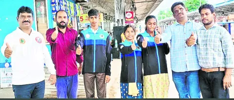 పారా జాతీయ స్థాయి పోటీలకు పయనం