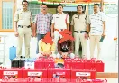 బ్యాటరీ చోరీ  నిందితుల అరెస్టు 
