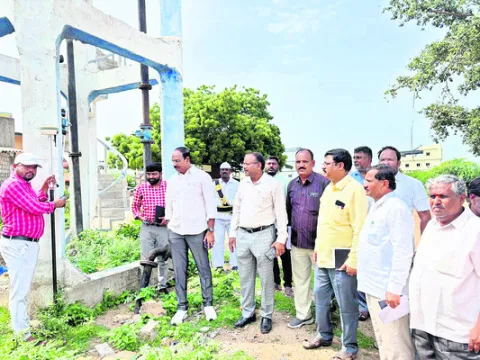 నృసింహుడి ఆలయ భూముల సర్వే