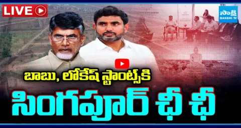 Chandrababu And Nara Lokesh Singapore Cinema 1