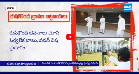 Chandrababu Using Pawan Kalyan In Rushikonda Drama  1