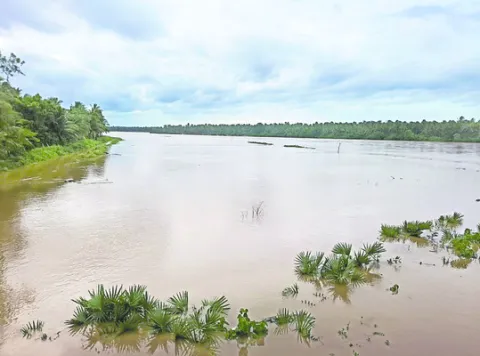 పెరిగి తగ్గుతున్న వరద గోదారి 