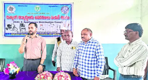 దివ్యాంగుల సంక్షేమానికి కృషి