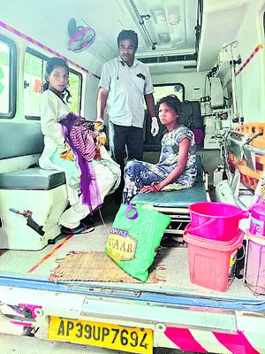 చెట్టుకిందనే ప్రసవం 