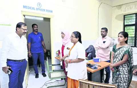 వైద్య సేవలు అందించాలి : కలెక్టర్‌ కృష్ణారెడ్డి
