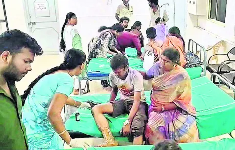 చవితి వేడుకల్లో అపశ్రుతి

