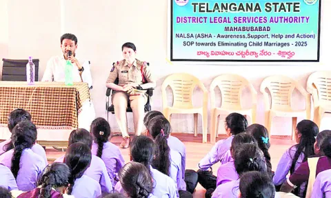బాల్యవివాహాలు చట్టరీత్యా నేరం