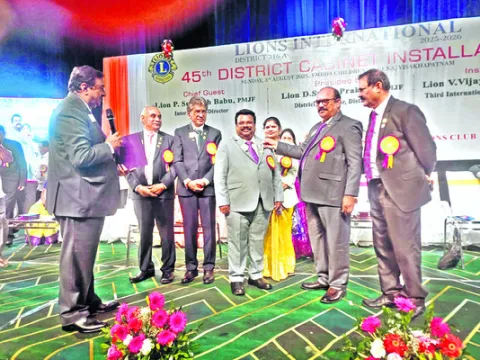 లయన్స్‌ క్లబ్‌ 316ఏ నూతన కార్యవర్గ ప్రమాణ స్వీకారం 