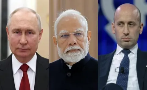 Trump aide Stephen Miller accuses India of financing Russia