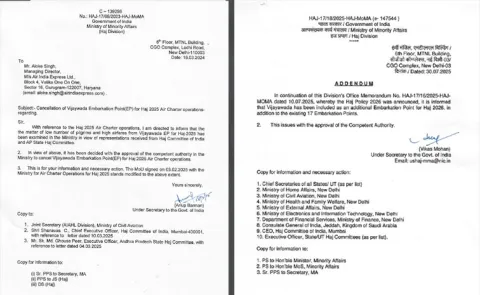 Tdp govt double game on Haj Yatra embarkation point