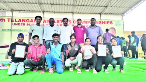 అథ్లెటిక్స్‌లో క్రీడాకారుల ప్రతిభ 