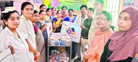 ఘనంగా తల్లిపాల వారోత్సవాలు