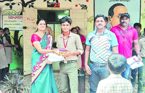 రాష్ట్ర స్థాయి అథ్లెటిక్స్‌కు సందీప్‌ ఎంపిక 