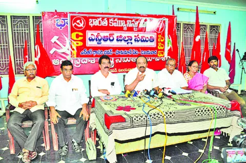 సీపీఐ ఎన్టీఆర్‌ జిల్లా కార్యదర్శిగా దోనేపూడి శంకర్‌ 