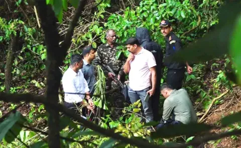 Dharmasthala Mass Graves case Sit Bones and a Skull Found