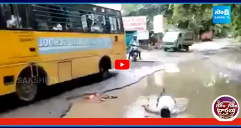 A Man Sleeping on Road in Khanapur 1