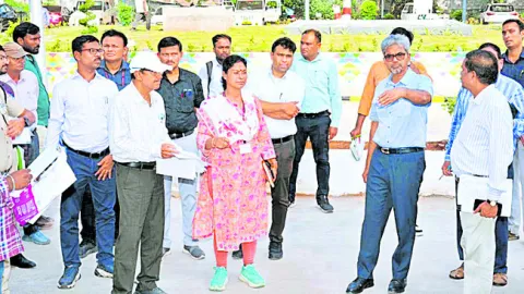దక్షిణ మధ్య రైల్వే జీఎం తనిఖీలు 
