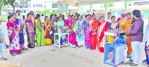 ఆహార శుద్ధి యంత్రాల ప్రదర్శన