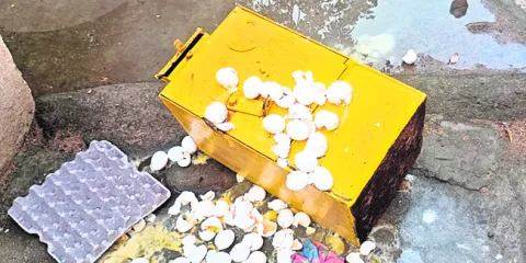 సీతారాముని ఆలయంలో చోరీ 
