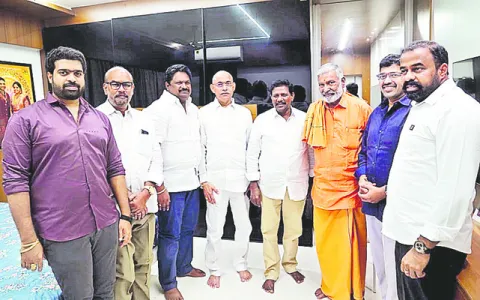 పెద్దిరెడ్డితో వైఎస్సార్‌ సీపీ నేతల ఆత్మీయ కలయిక 