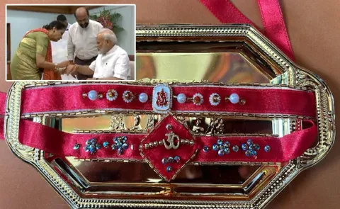 PM Modi Pakistani sister Kamar Mohsin Shaikh prepares handmade rakhi