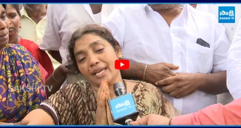 Woman Tears For Her Husband Died Due to Harassment of TDP Leaders 2