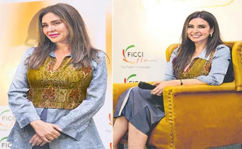 FICCI Ladies Organization Hyderabad Chapter interactive session Lisa Ray Speech13