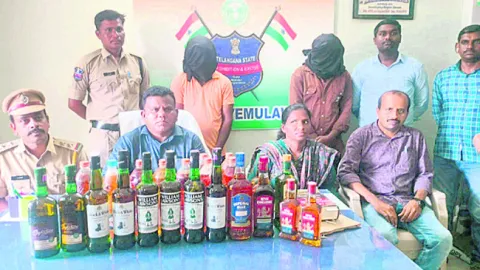 కల్తీ మద్యం విక్రయిస్తున్న ముఠా రిమాండ్‌