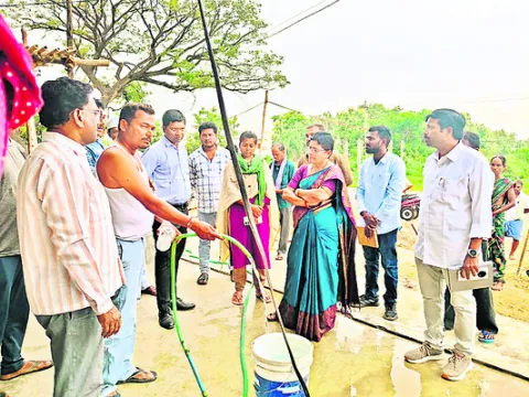 స్వచ్ఛమైన తాగునీరు అందేలా చర్యలు