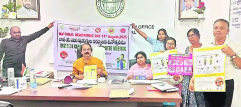 11న నులి పురుగుల నివారణకు మాత్రలు