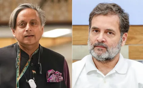 A Shashi Tharoor Push To Rahul Gandhi Poll Claim