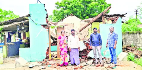 జిల్లాలో దంచికొట్టిన వాన