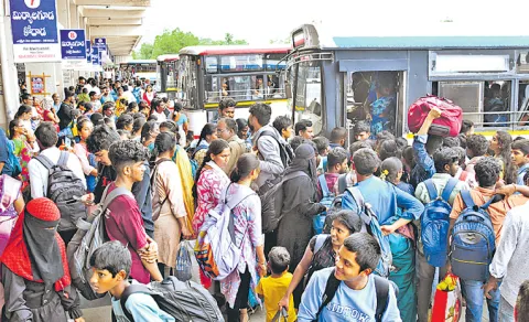 Heavy pubilc in rtc bus  