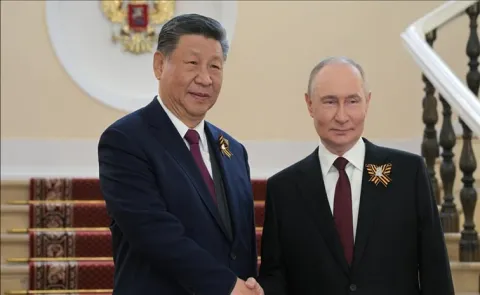 China President Xi Jinping held a phone call with Russia President Vladimir Putin
