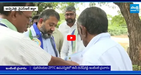 EC Dinesh Reddy Election Campaign at Pulivendula7