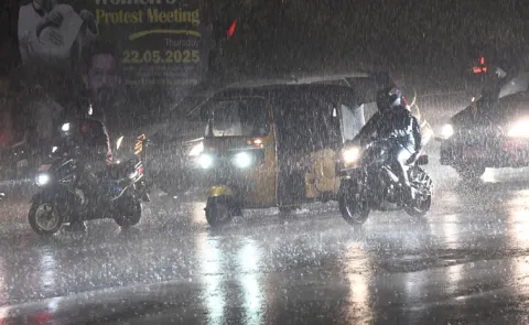 Heavy Rain Alert In Hyderabad5