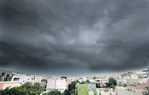 Low pressure in the Bay of Bengal on 13th