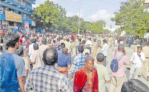 tdp clashes between in Anantapur district