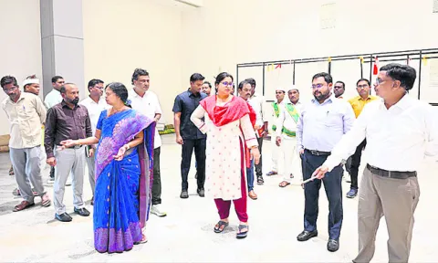 మంత్రి పర్యటనకు ఏర్పాట్లు
