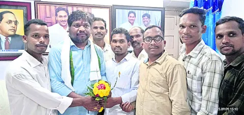 రహదారి కోసం ఎమ్మెల్యేకు వినతి