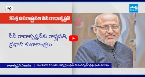 CP Radhakrishnan Victory In Vice President Election 1