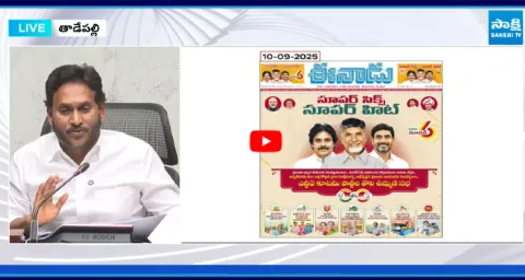 YS Jagan Mind Blowing Satires On Chandrababu SUPER SIX SUPER HIT 2