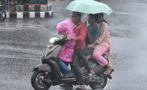 Heavy Rain Fall Across In AP