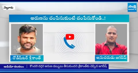 Nellore Rowdy Sheeter Srikanth His Follower Jagadish Audio Came Out